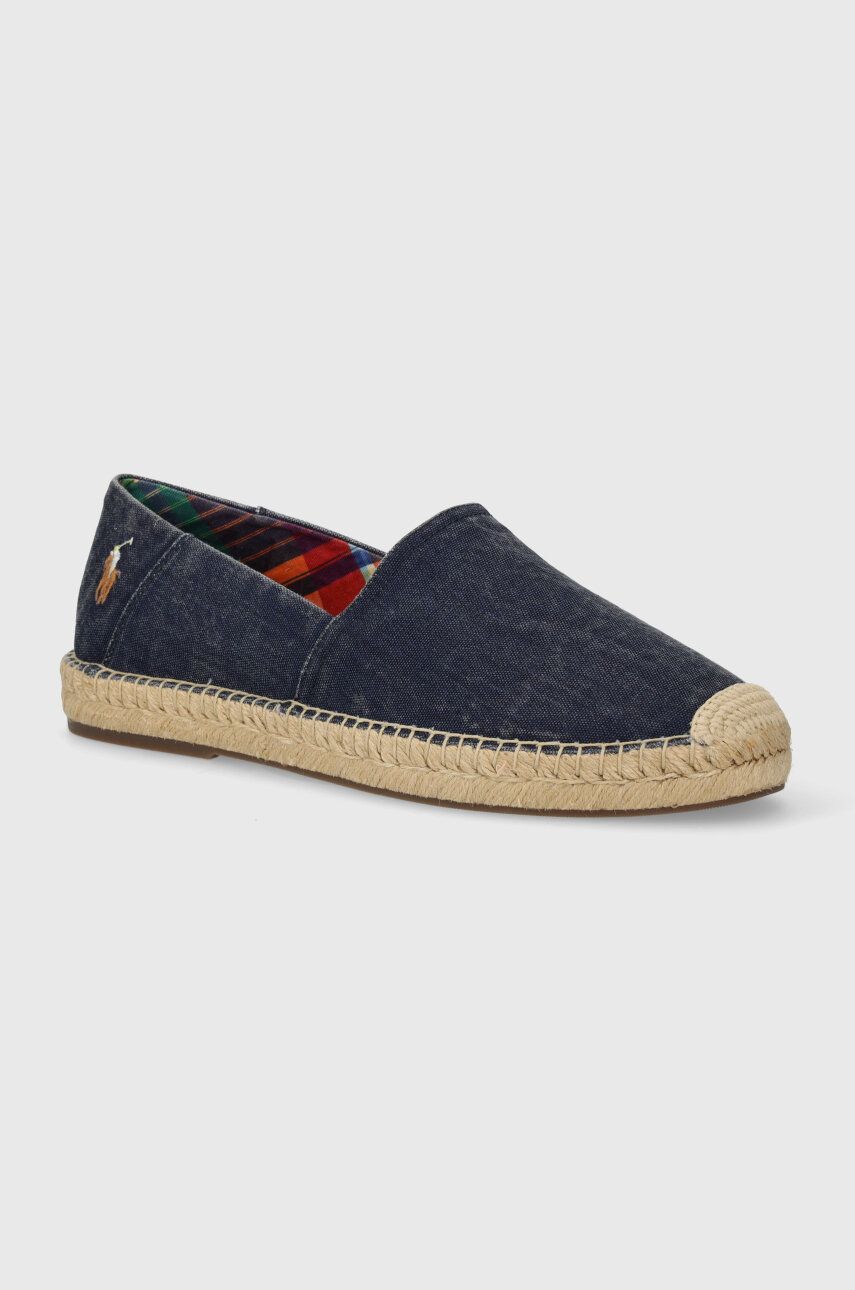 Espadrilky Polo Ralph Lauren Cevio Slip tmavomodrá farba, 803932163001