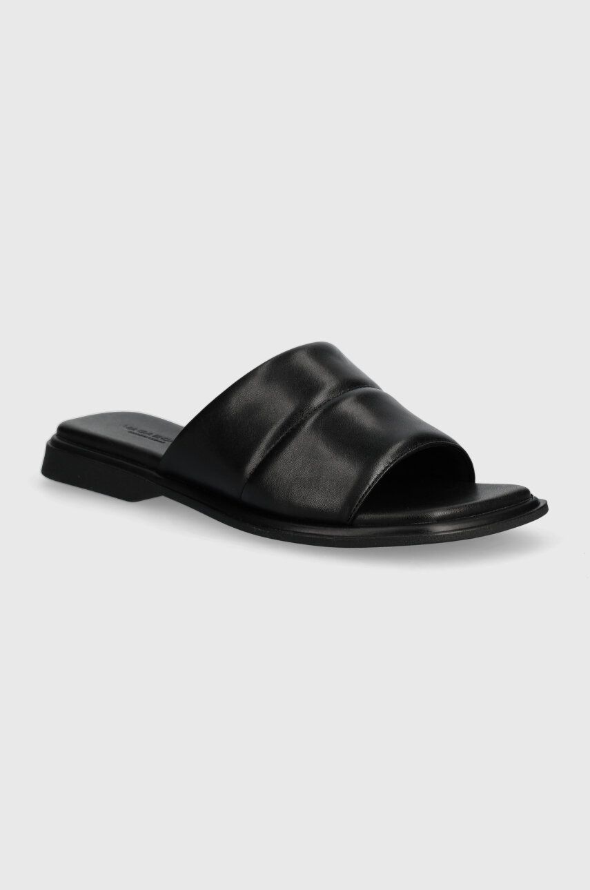 Kožené šľapky Vagabond Shoemakers IZZY dámske, čierna farba, 5713-001-20