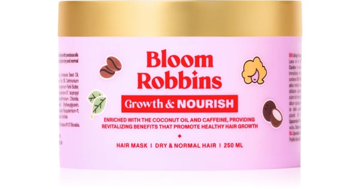 Bloom Robbins GROWTH & NOURISH maska na rast vlasov 250ml