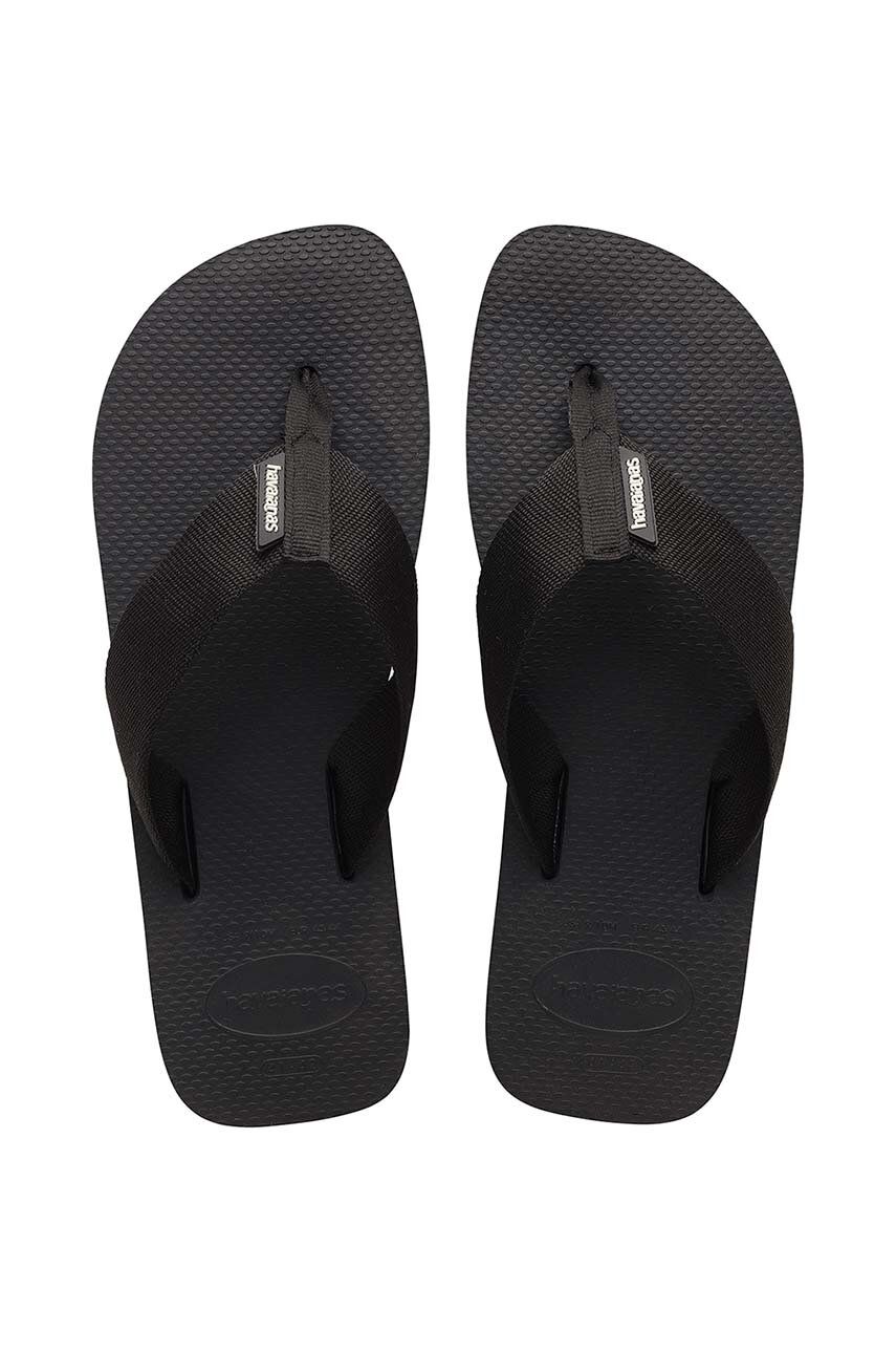 Žabky Havaianas URBAN BASIC pánske, čierna farba, 4148427.0090
