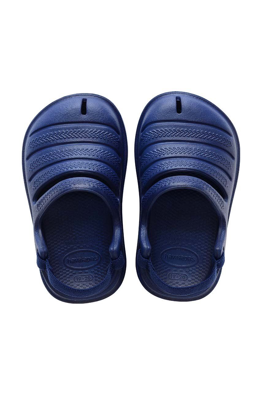 Detské šľapky Havaianas BABY CLOGE tmavomodrá farba