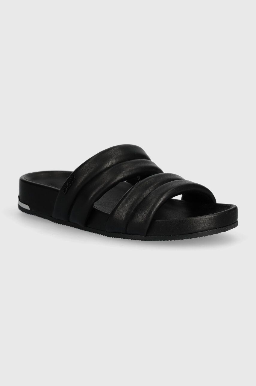 Šľapky Dkny Inah dámske, čierna farba, K1423254