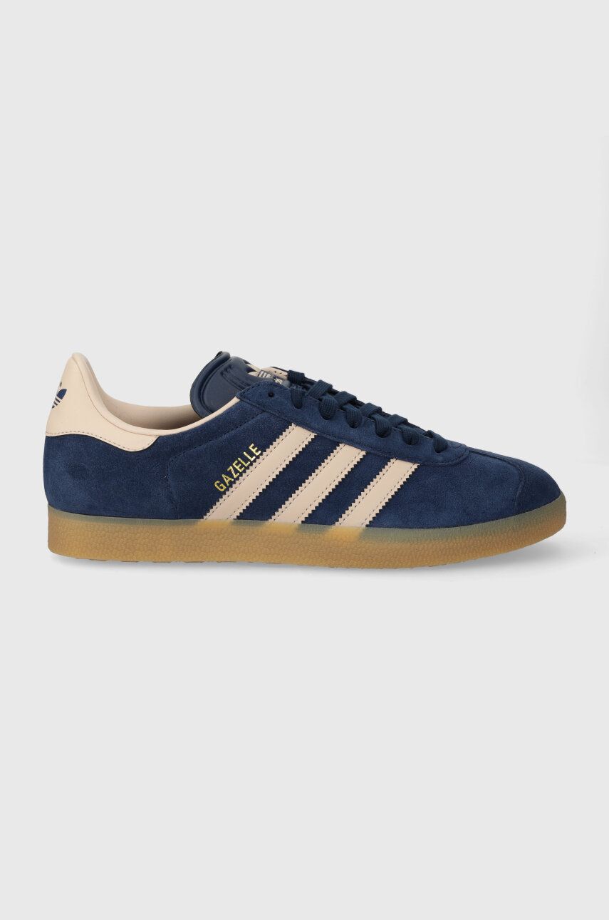 Tenisky adidas Originals Gazelle tmavomodrá farba, IG6201