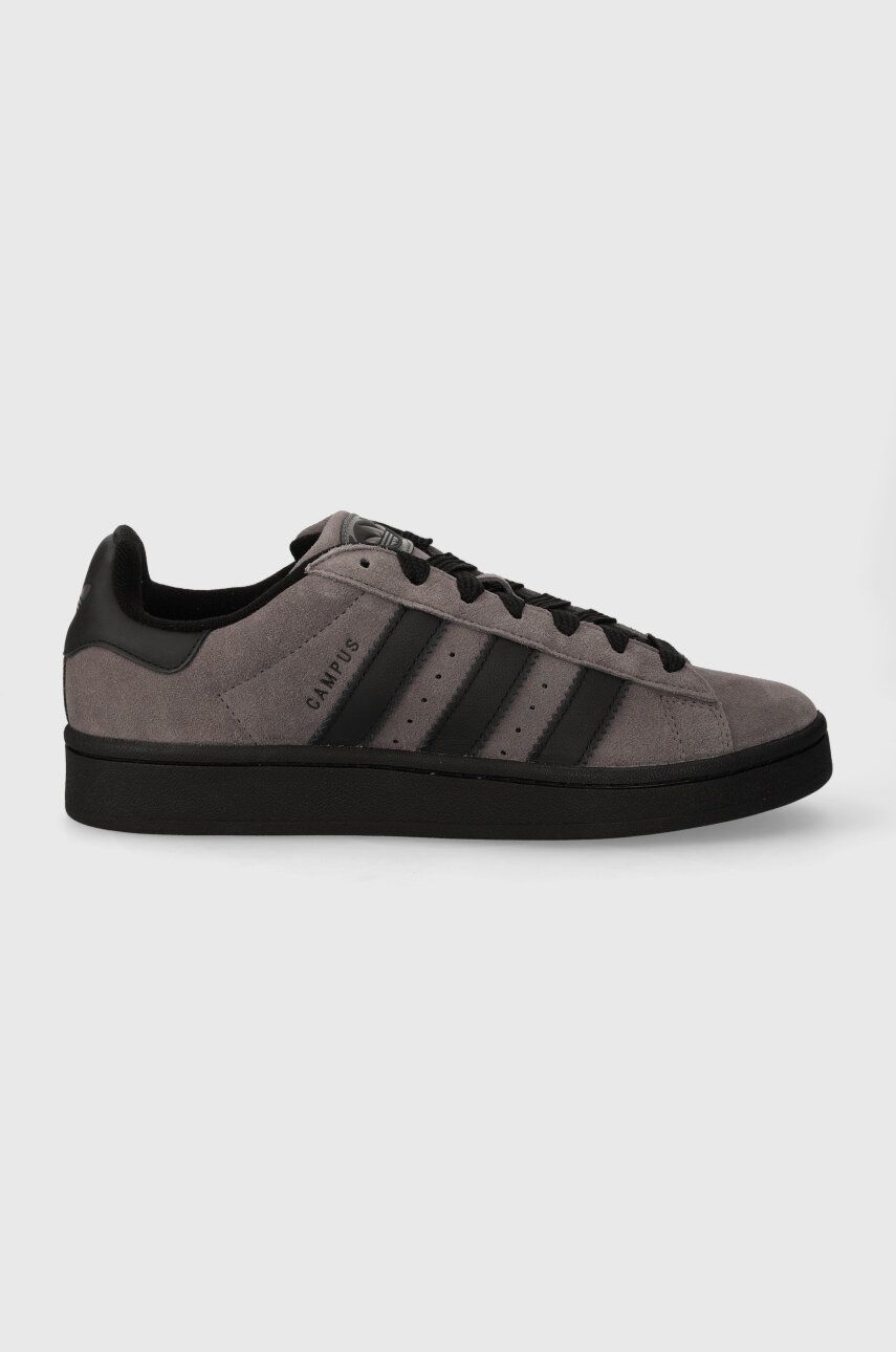 Semišové tenisky adidas Originals Campus 00s šedá farba, IF8770