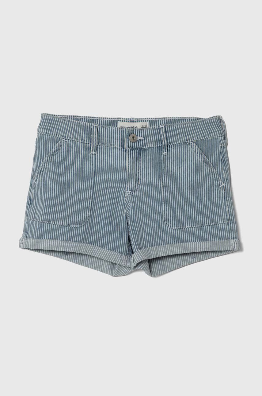 Detské krátke nohavice Abercrombie & Fitch vzorované, nastaviteľný pás