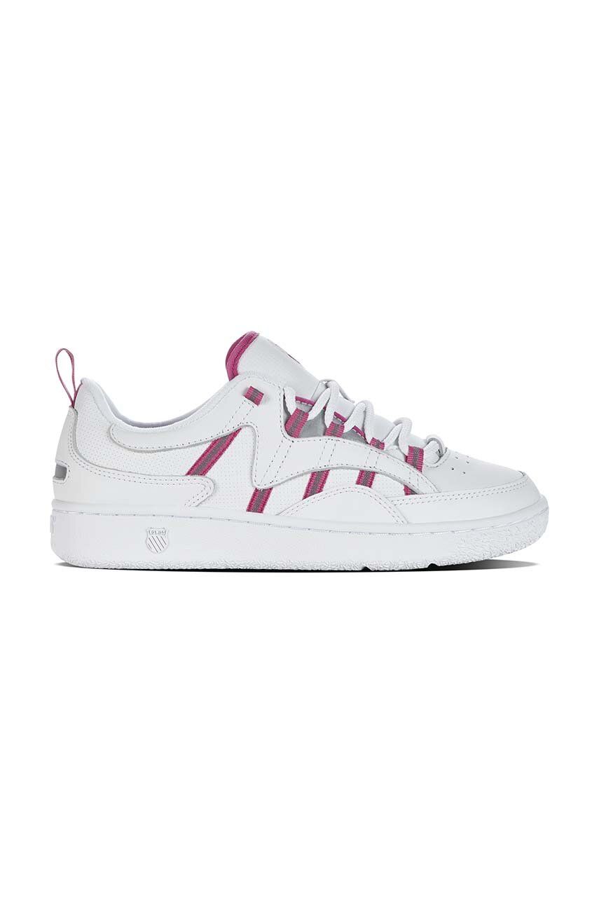 Kožené tenisky K-Swiss SLAMM 99 CC 99083.988.M, biela farba