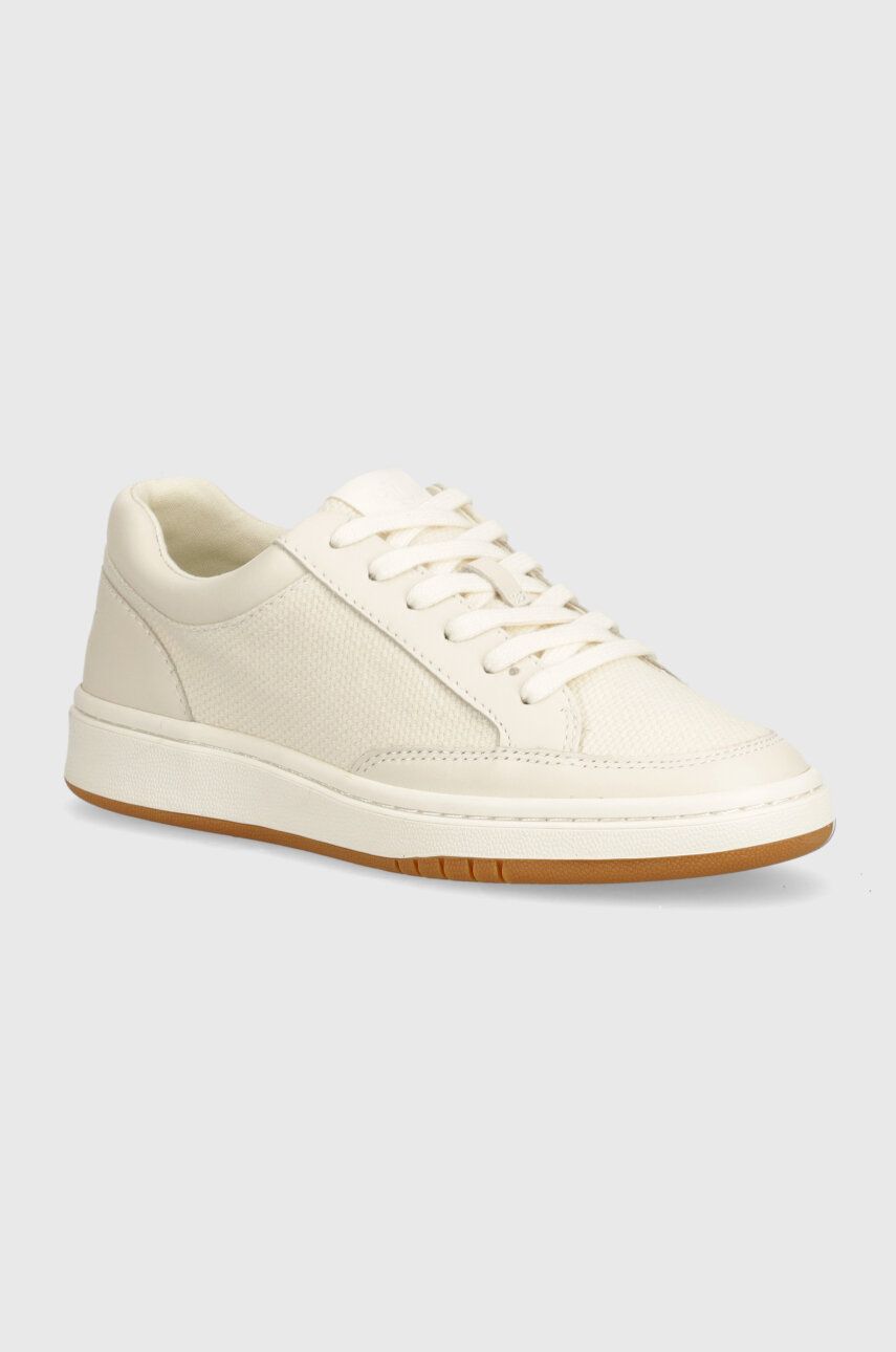 Tenisky Lauren Ralph Lauren Hailey béžová farba, 802925371004