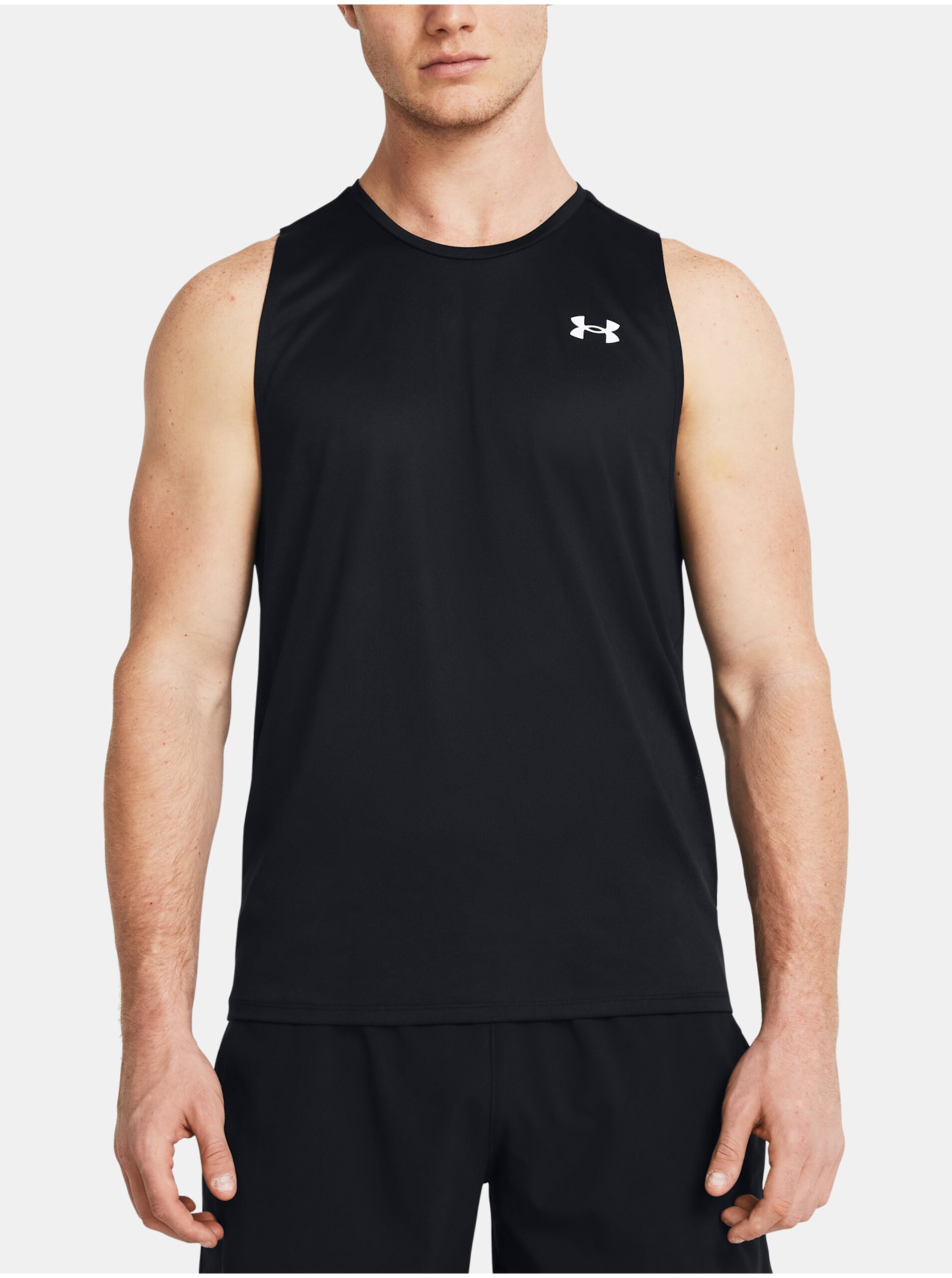 Čierne športové tielko Under Armour UA Tech Tank
