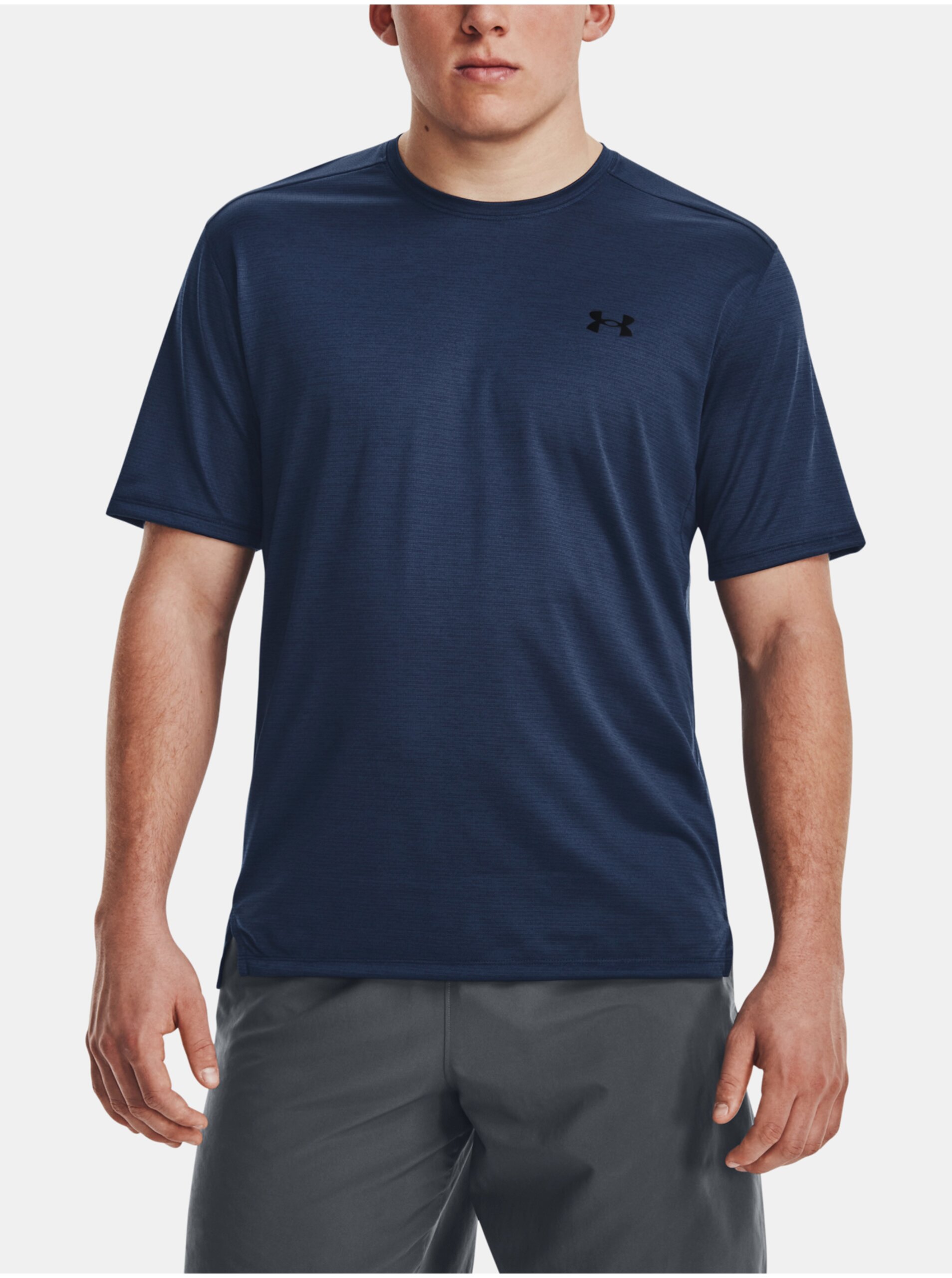 Tmavomodré športové tričko Under Armour UA Tech Vent SS