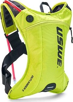 USWE Enduro Outlander 2, žltý fluo, objem 2 l, hydrobag 1,5 l