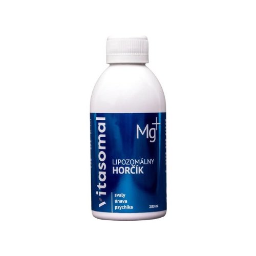 Lipozomálny horčík, magnézium (bez konzervantov) Vitasomal 200ml