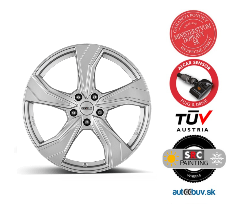 DEZENT KB silver 7.50x17 5x112.00 ET41