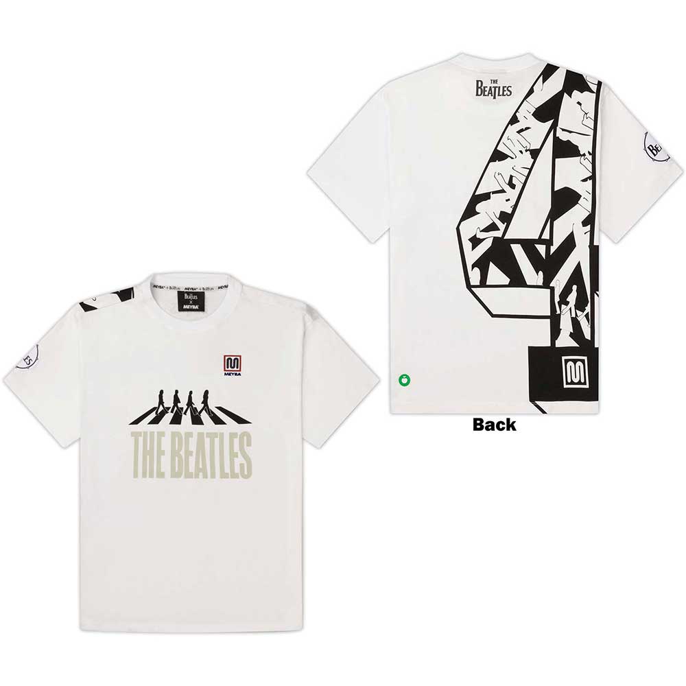 The Beatles tričko 4 Biela XS