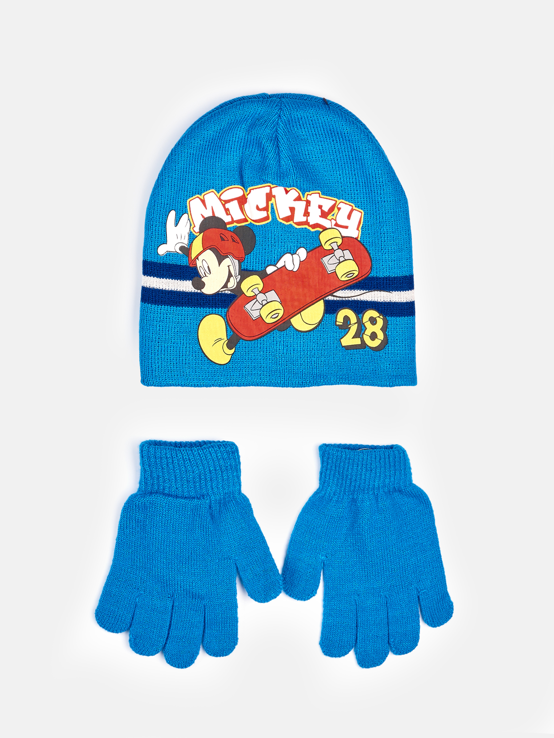 GATE Set čiapka a rukavice Mickey Mouse