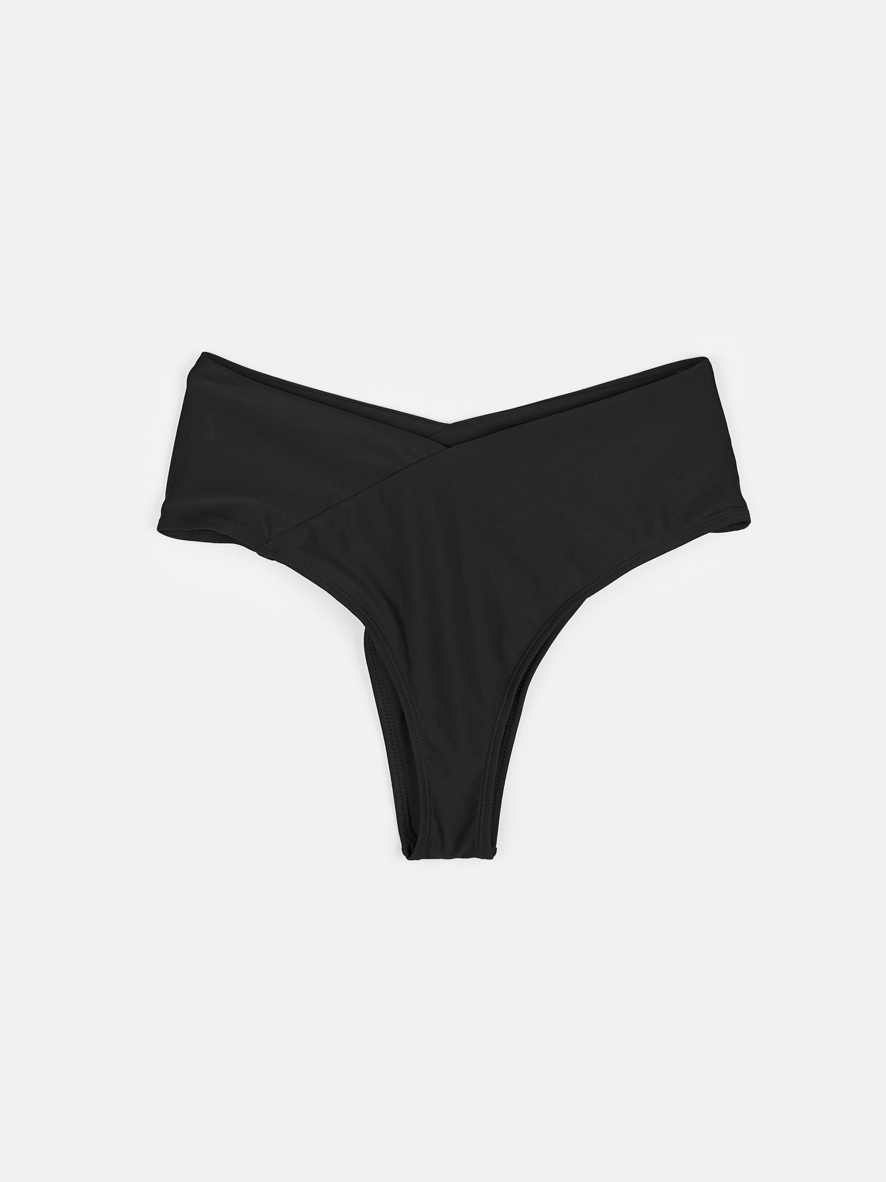 GATE Bikinové nohavičky s véčkovým pásom