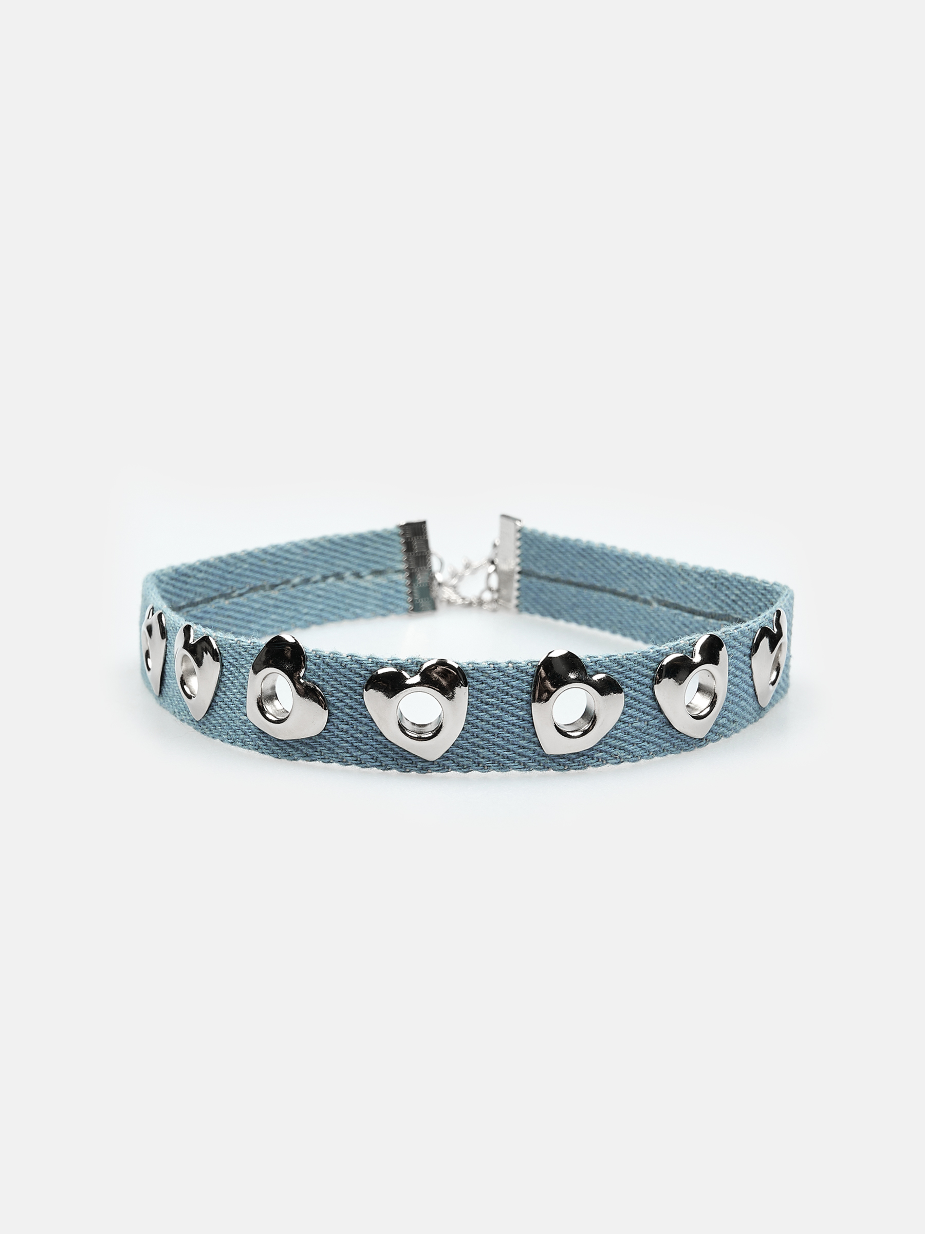 GATE Choker s denimovým efektom