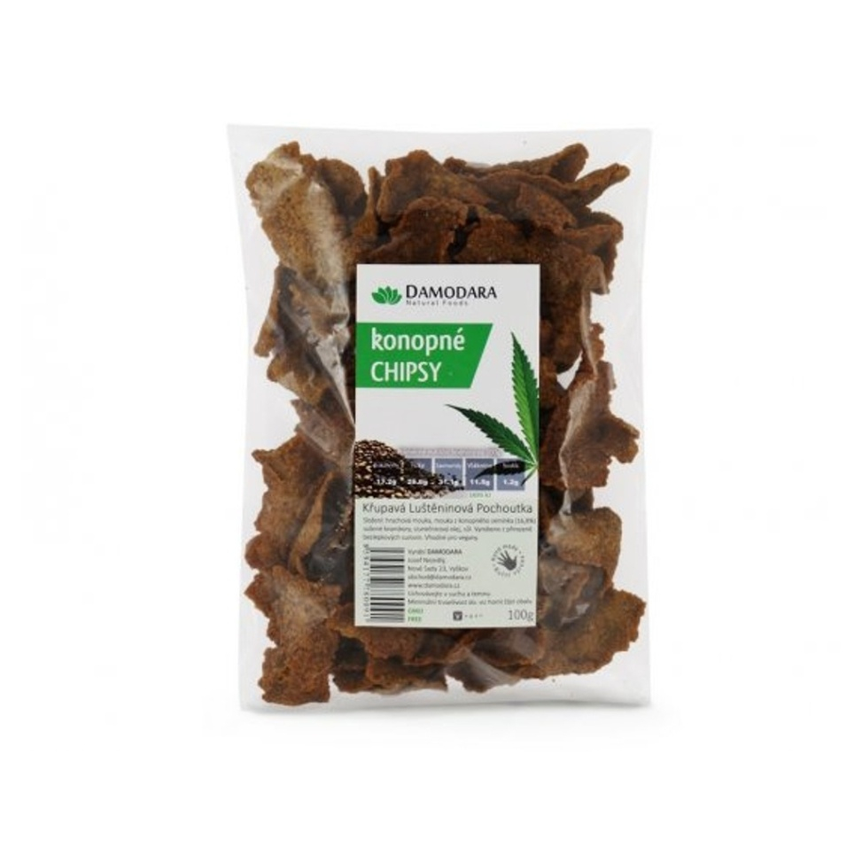 BIOLIENKA CHIPSY Damodara konope 100g 100g