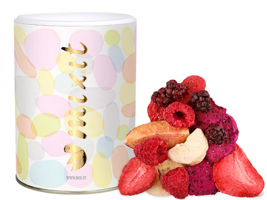 Mixit Chrumkavé narodeninové ovocie 70 g