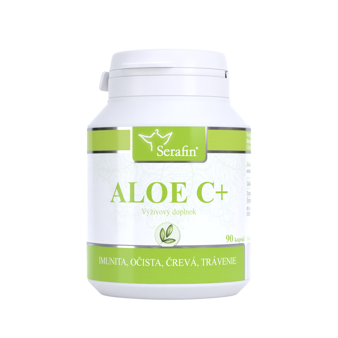 SERAFIN Serafin Aloe C+ - prírodné kapsuly 90 ks kapsúl