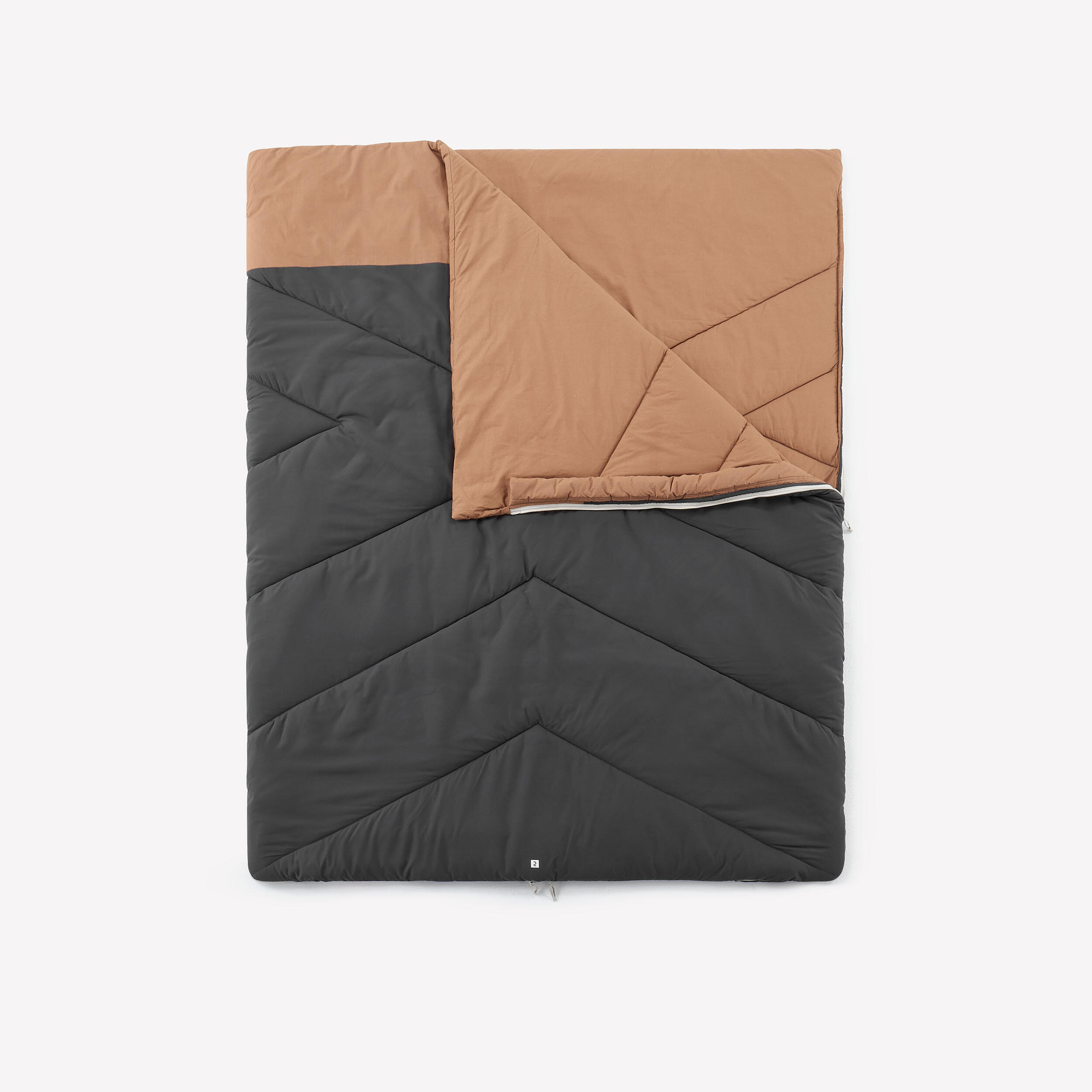 Kempingový spací vak Ultim Comfort 10° bavlnený dvojitý pre 2 osoby