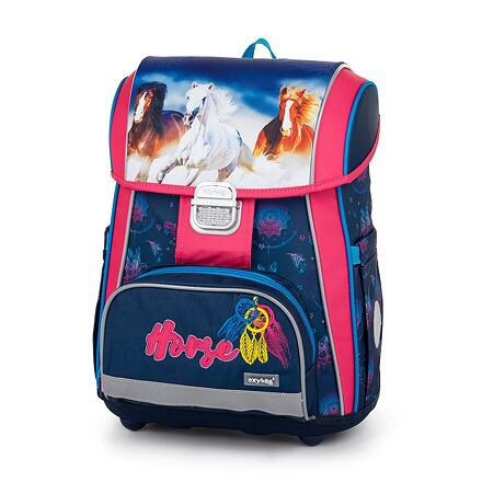 Oxybag Školský batoh PREMIUM kôň