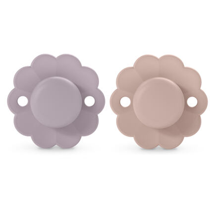 SUAVINEX | CUMLÍK SX PRE FYZIOLOGICKÝ WONDER 6/18M - Mist Lavender+ Pale Mauve