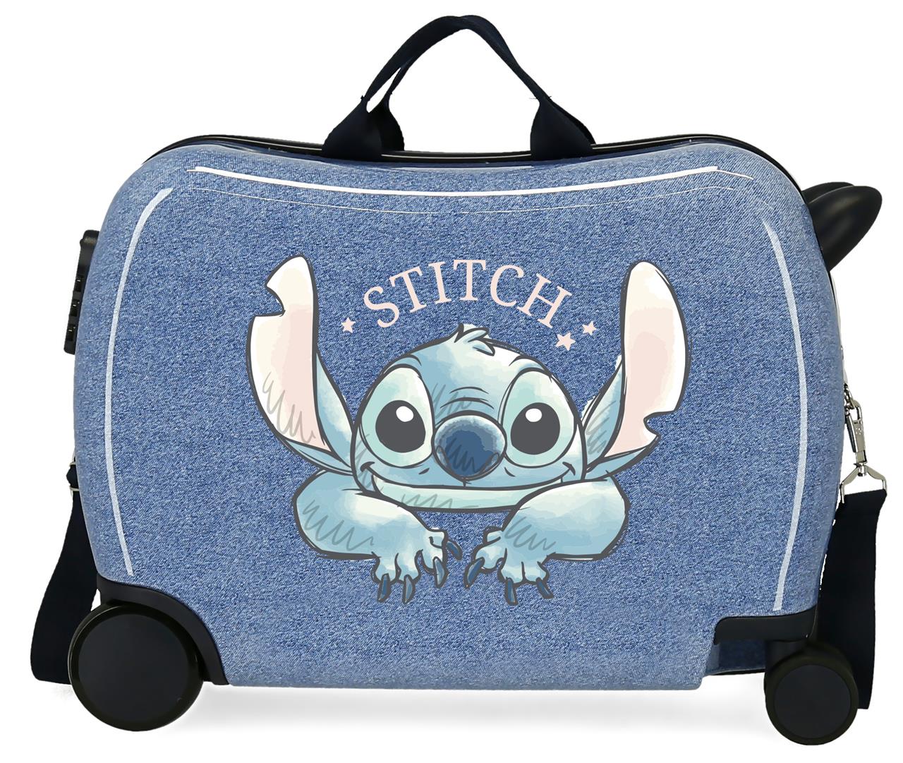 Disney Detský kufor na kolieskach - odrážadlo - Lilo & Stitch - 34L