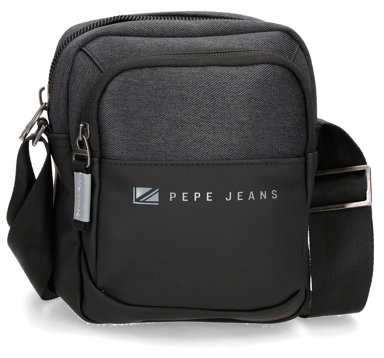 Pepe Jeans Jarvis pánska malá taška cez rameno - čierna