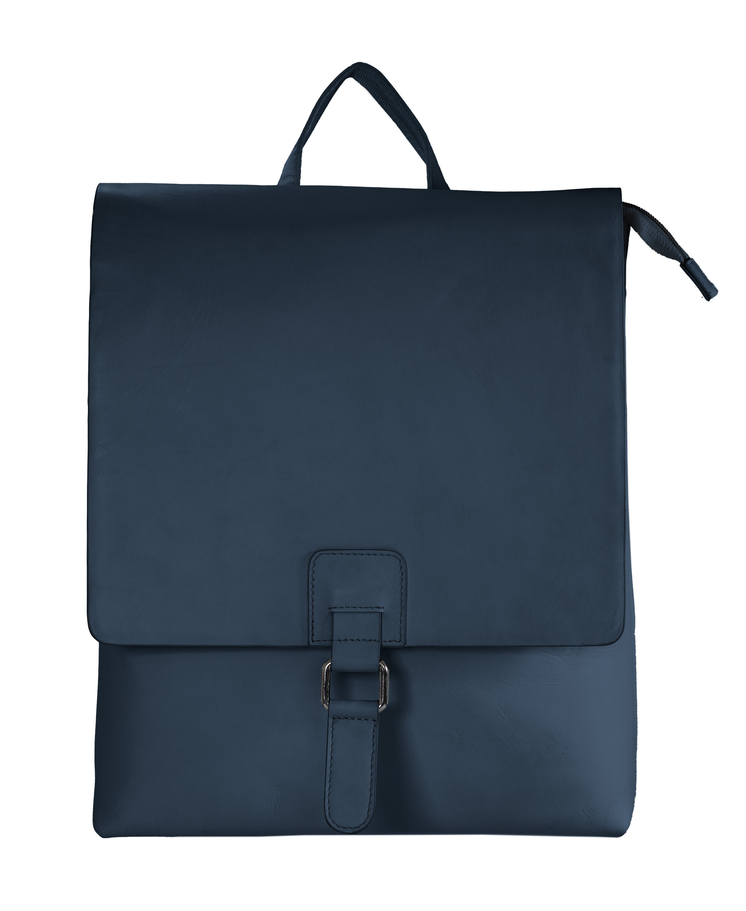 T.B.P. T.B.P. Kožený dámsky batoh 33 x 33 cm - navy - 8L