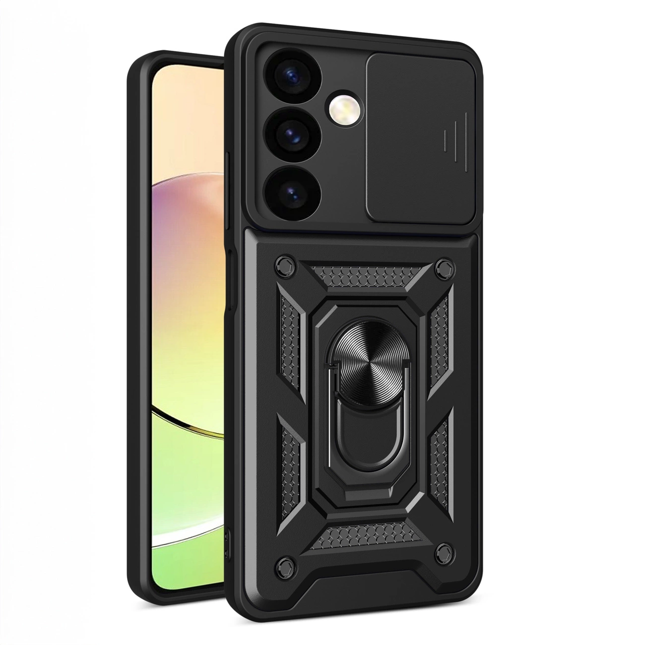 IZMAEL Samsung Galaxy A35 Hybrid armor Camshield  KP30819 čierna