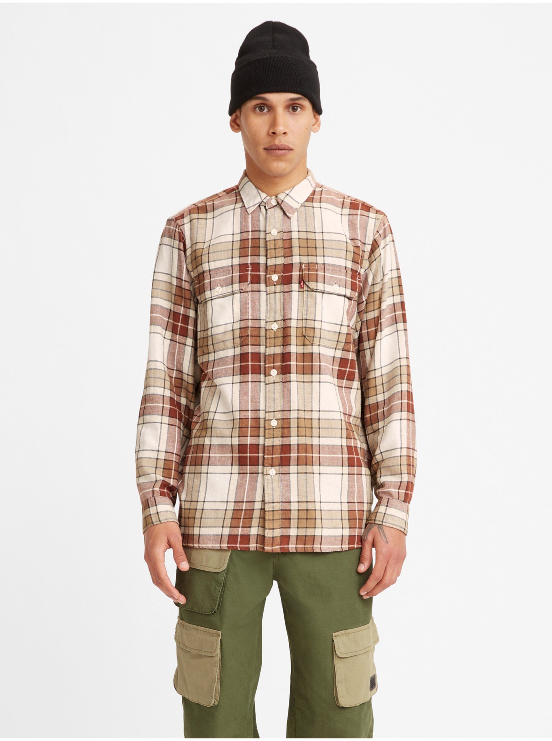 Levi's Brown Men's Plaid Shirt - Men's®