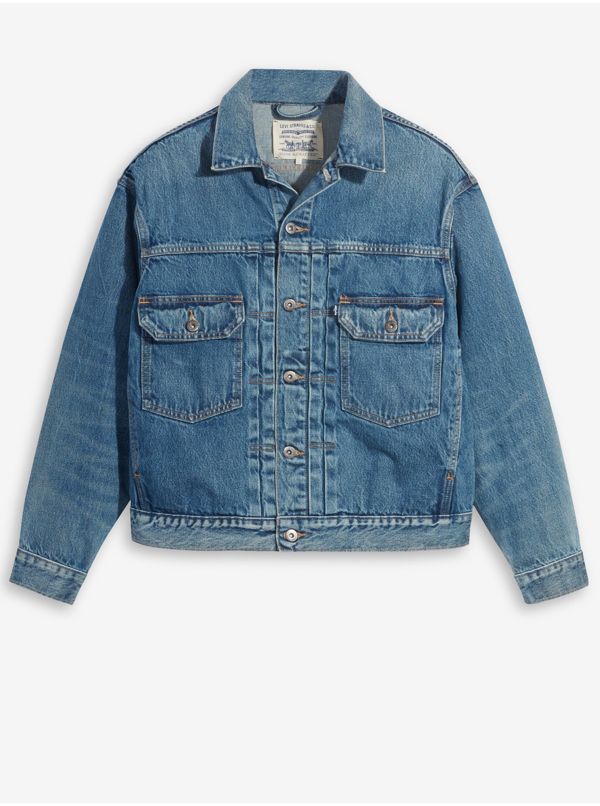 Levi's Blue Men's Denim Oversize Jacket - Men's®