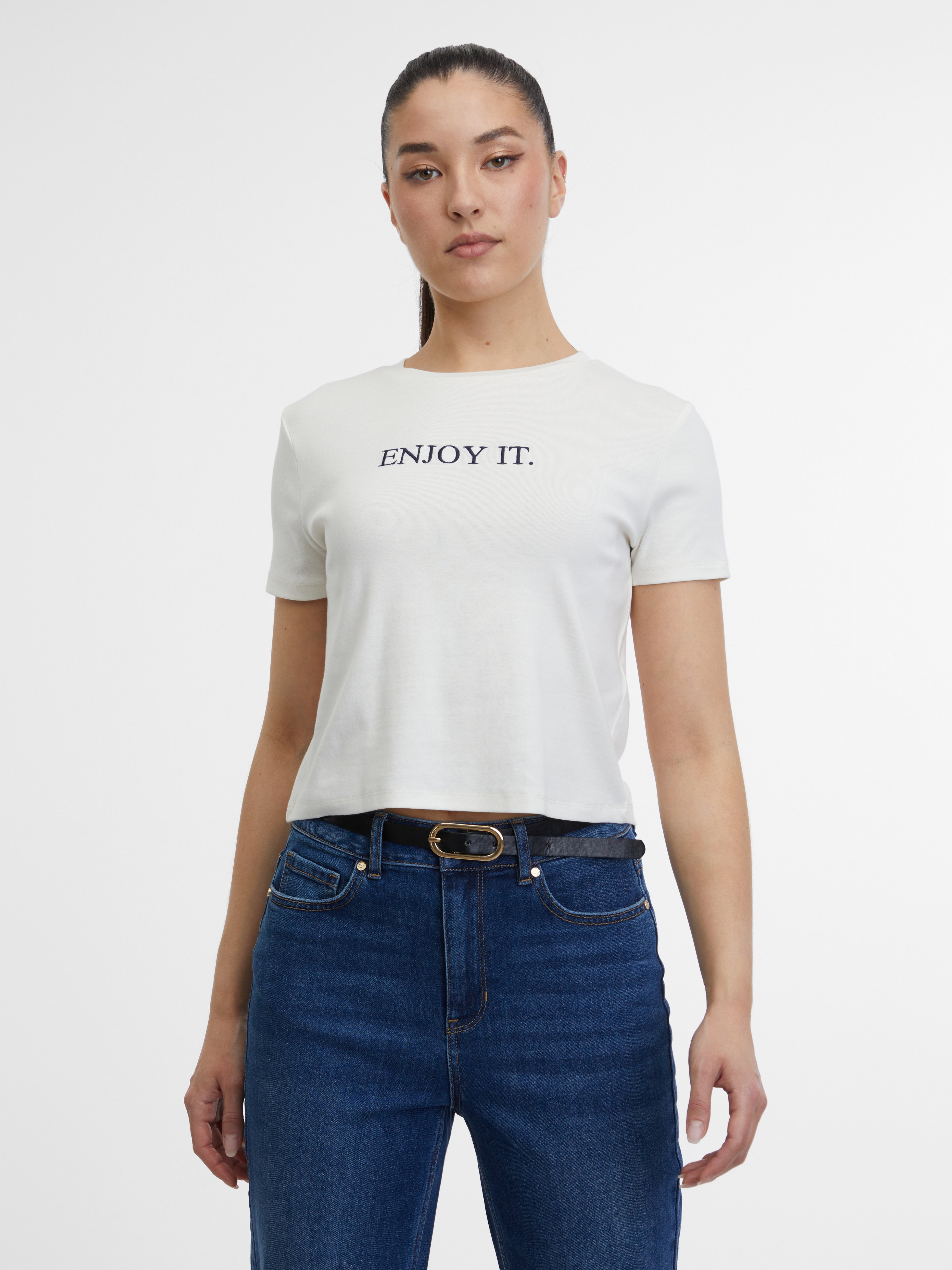 Orsay Cream Women's T-Shirt - Women