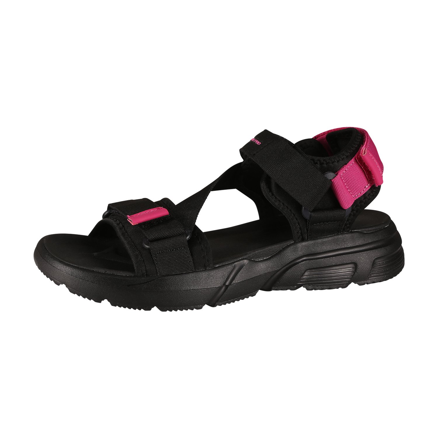 Women's summer sandals ALPINE PRO LAQA black