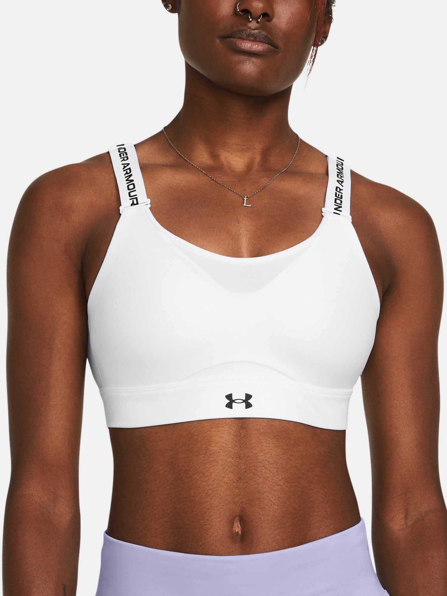 Under Armour Bra UA Infinity High 2.0 Bra-WHT - Women