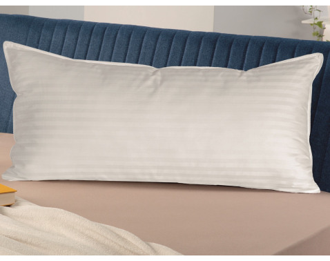 Vankúš Satin Deluxe 40x80 cm, prúžky%