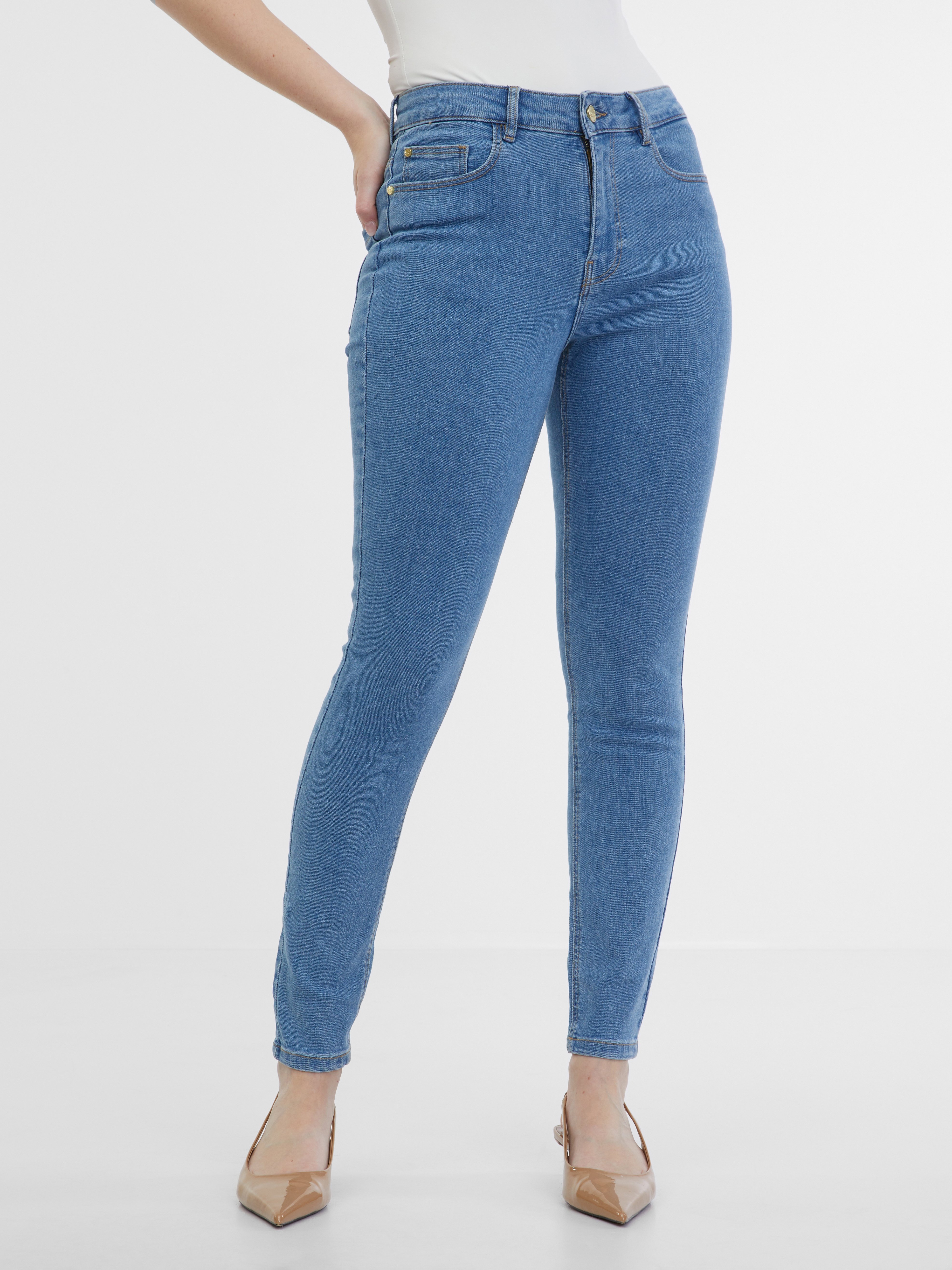 Orsay Light Blue Women's Skinny Fit Jeans - Women's