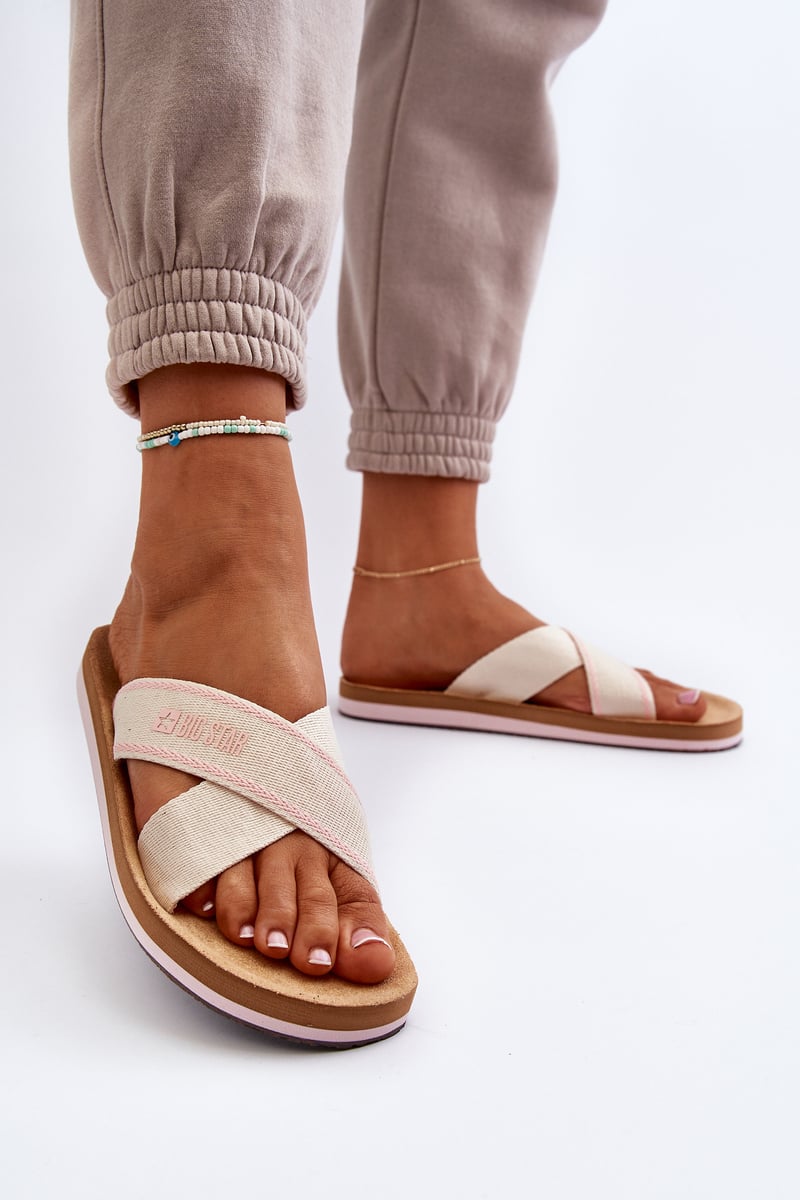 Women's Big Star Beige Slippers