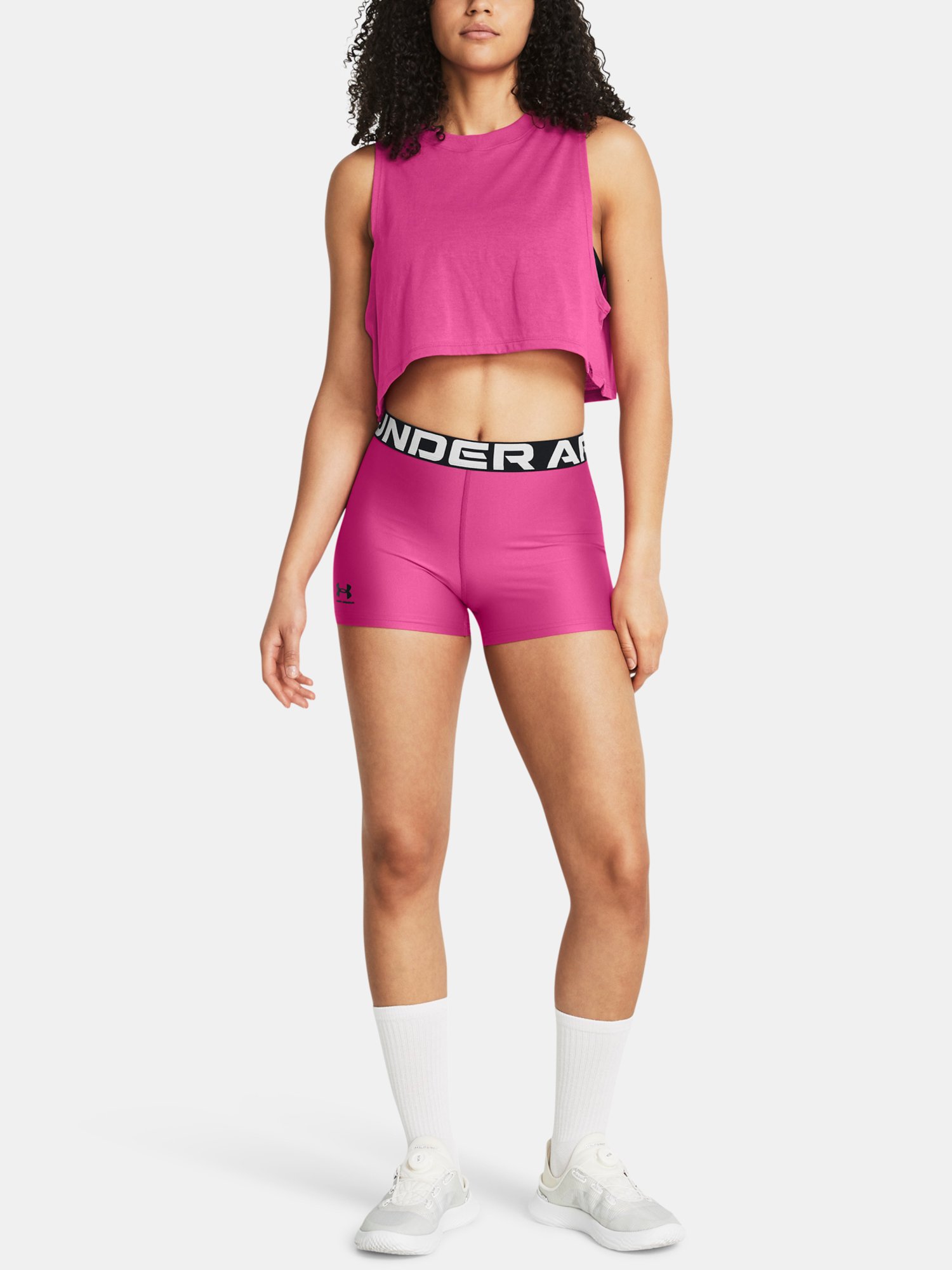 Under Armour Shorts UA HG Authentics Shorty-PNK - Women