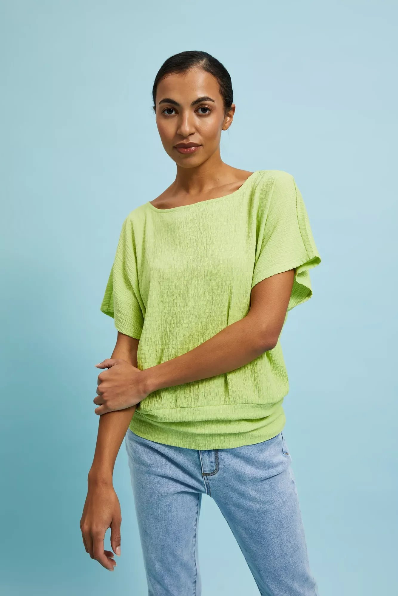 Women's blouse MOODO - green