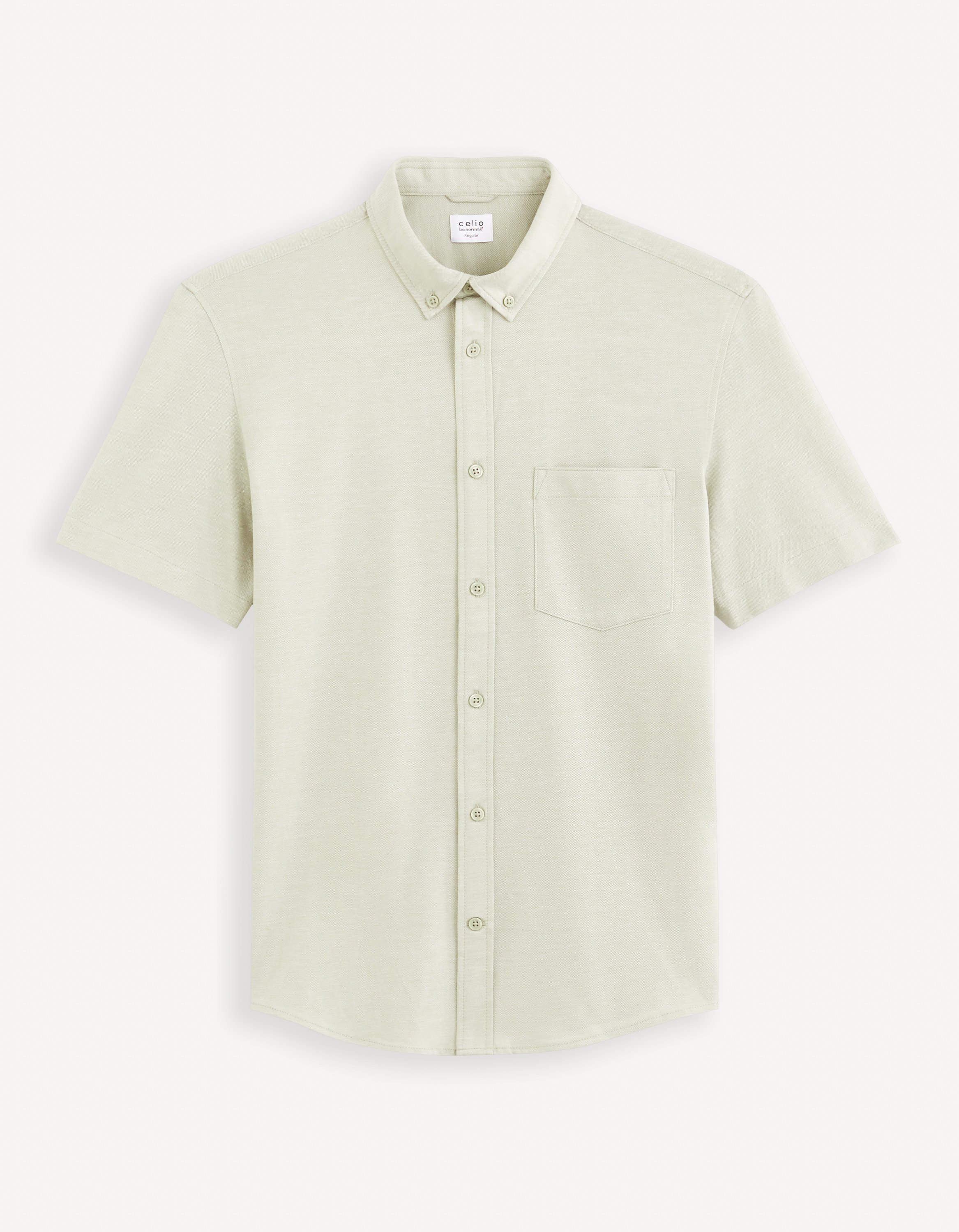 Celio Knitted shirt regular Barik - Men's