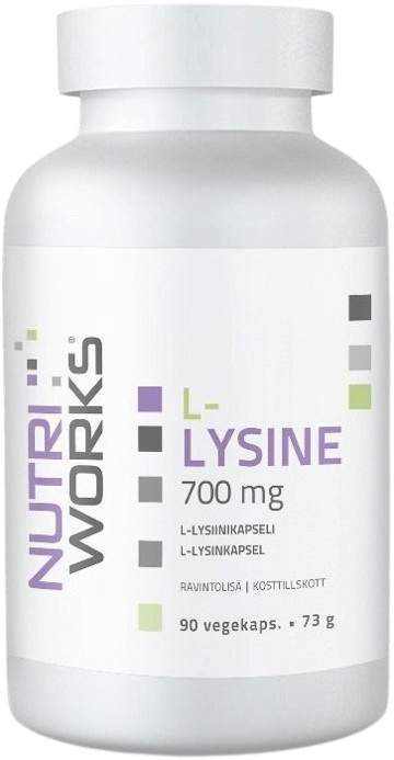 Nutriworks l-lysine 700mg 90 kapsúl