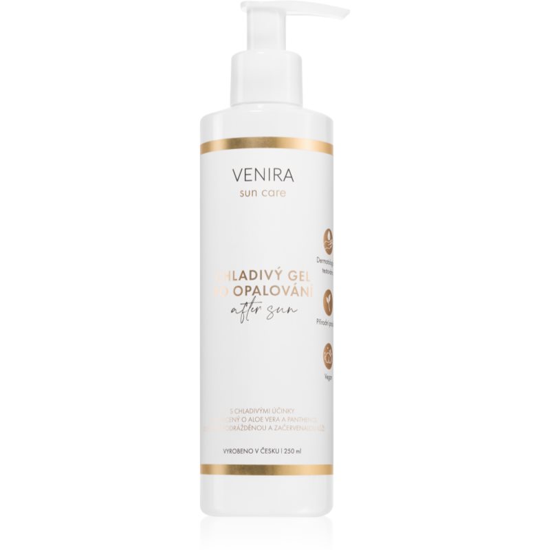 Venira Sun care After sun chladivý gél po opaľovaní pre všetky typy pokožky 250 ml