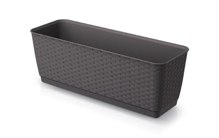 ProsperPlast Kvetináč RATOLLA  P | umbra 49,2 cm