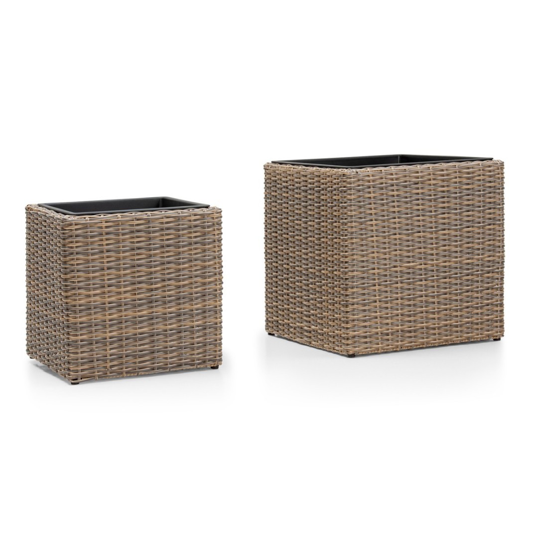 TEXIM HAREN - sada dvoch záhradných kvetináčov