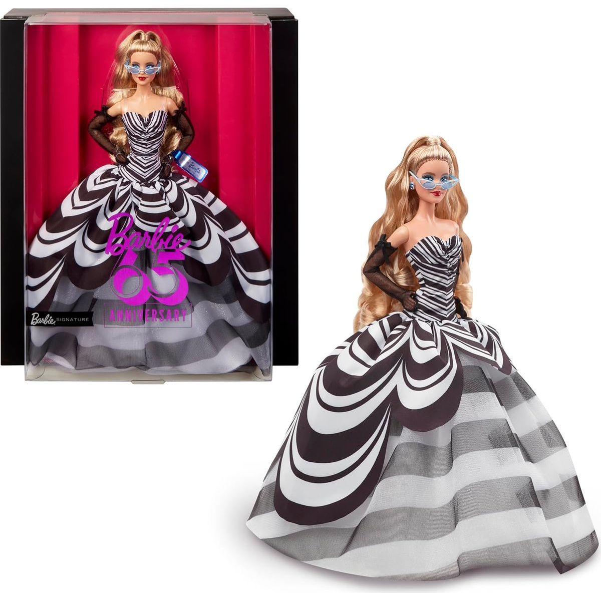 Mattel Barbie bábika 65. výročie blondínka