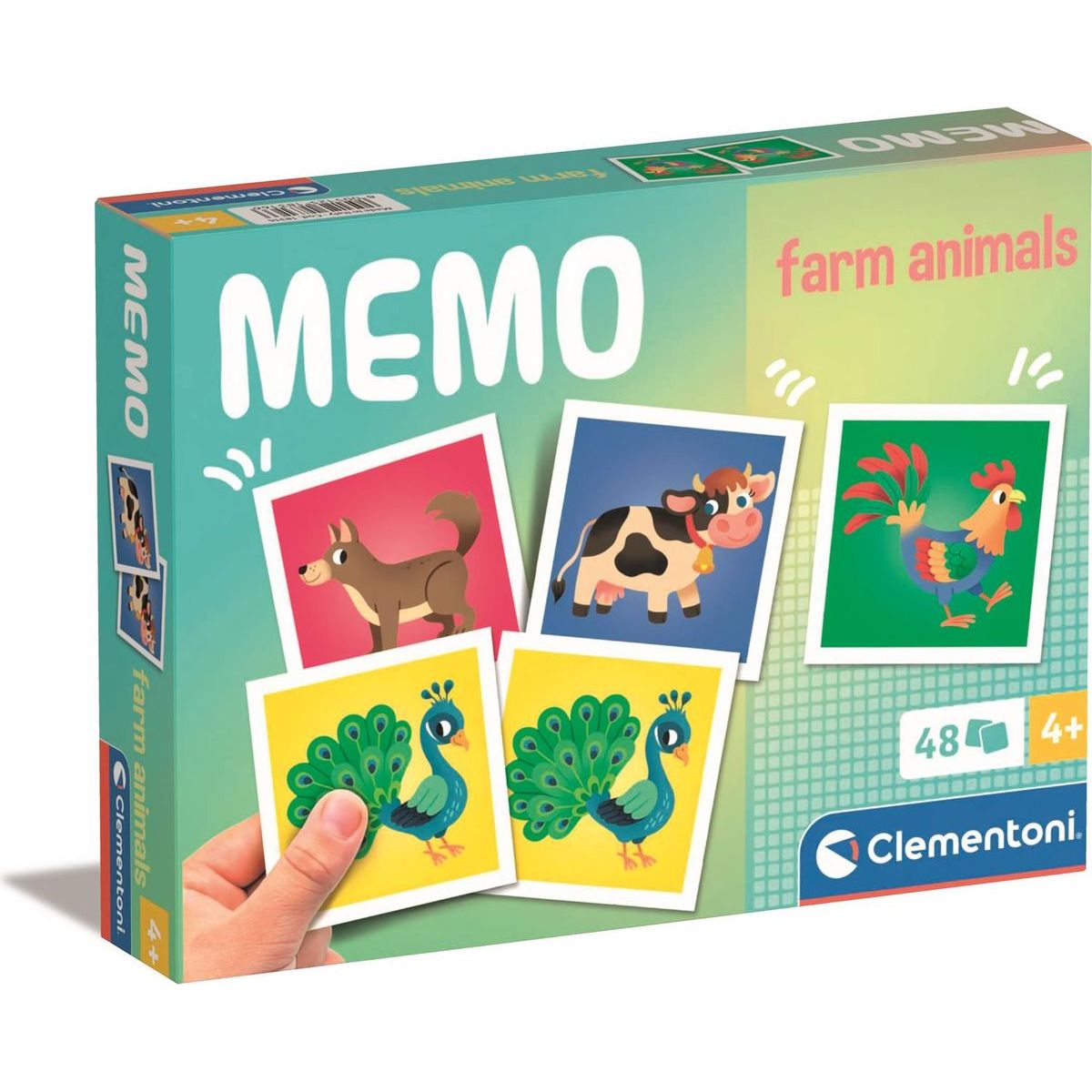 Clementoni Pexeso Zvieratá na farme