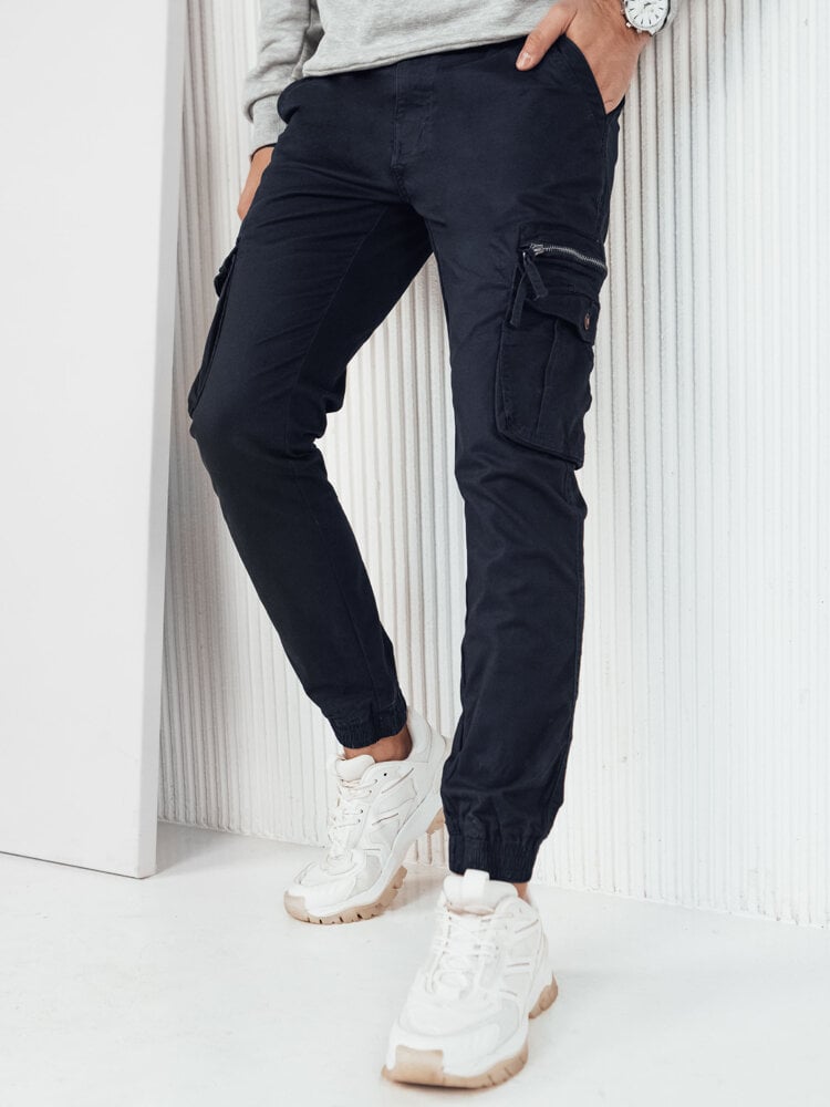 Men's Navy Blue Cargo Pants Dstreet