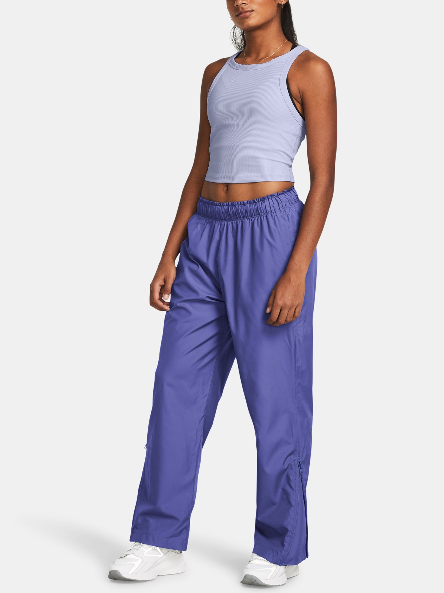 Under Armour Athletic Pants UA Rush OS Woven Pant-PPL - Women