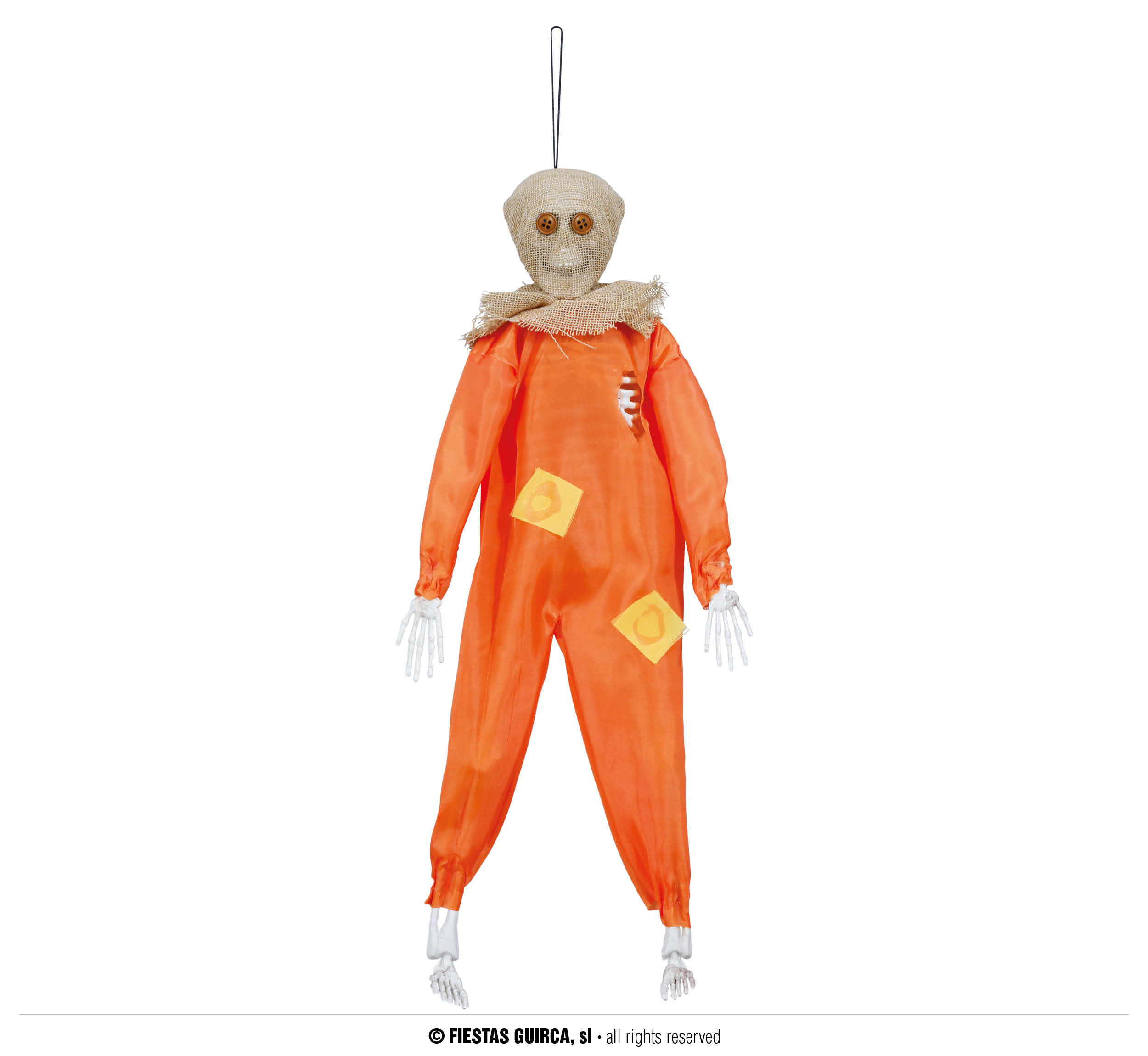 Guirca Visiaca dekorácia - Kostlivec 40 cm